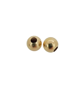 BOLA PASADA ORO 18 KTES. 6 EXT.2 MM INTE