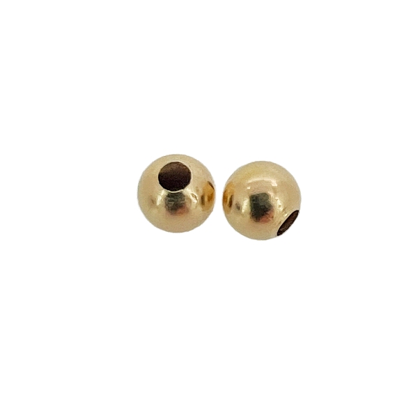 BOLA PASADA ORO 18 KTES. 6 EXT.2 MM INTE