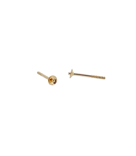 PALILLO + CASQUILLA 2.50 MM ORO 1ª LEY