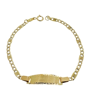 NOMEOLVIDES RECIEN ORO 18 KTES. 15 CM