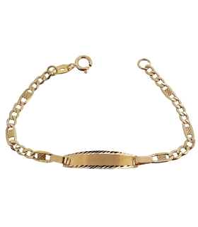 NOMEOLVIDES BEBÉ ORO 18 KTES. 12 CM.