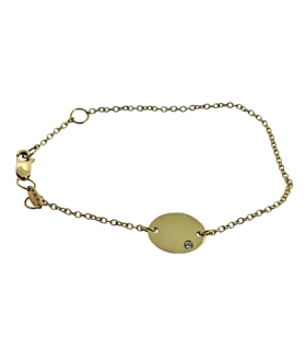 NOMEOLVIDES DIAMANTE ORO 1ª LEY 18-16 CM