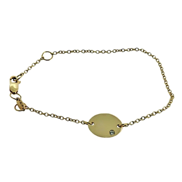 NOMEOLVIDES DIAMANTE ORO 1ª LEY 18-16 CM
