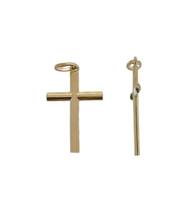 COLGANTE CRUZ ORO 18 KTES. 19 X 12.50 MM