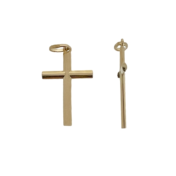 COLGANTE CRUZ ORO 18 KTES. 19 X 12.50 MM