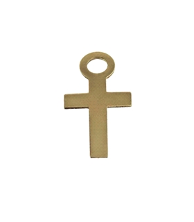 CRUZ ORO 1ª LEY PARA AROS 2 MM GRUESO
