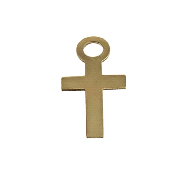CRUZ ORO 1ª LEY PARA AROS 2 MM GRUESO