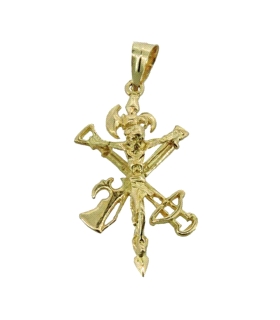 CRUZ LEGION ORO 1ª LEY 30 X 16.5 MM