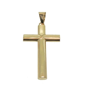 CRUZ SIN CRISTO PLANA ORO 1ªLEY33X18X4X2