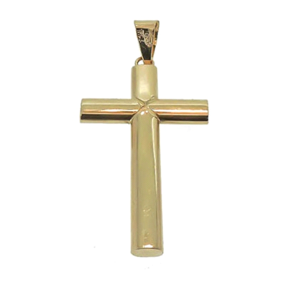 CRUZ SIN CRISTO PLANA ORO 1ªLEY33X18X4X2