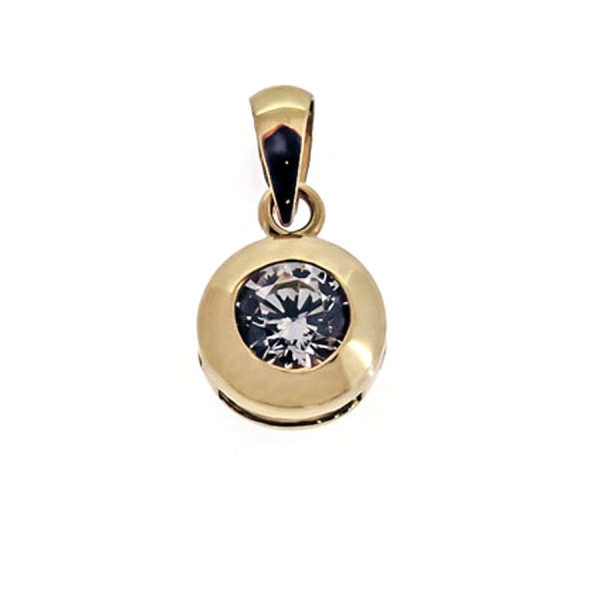 COLGANTE GALERIA ORO 18 KTES. 6,50 MM.