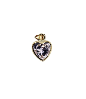 COLGANTE CORAZON ORO 18 KTES. 7 X 7 MM.