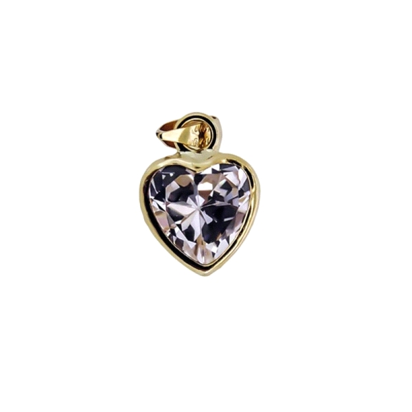 COLGANTE CORAZON ORO 18 KTES. 8.50 X 8.5