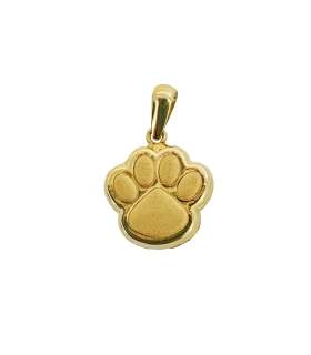 COLGANTE HUELLA ANIMAL ORO 18 KTES. 11 X