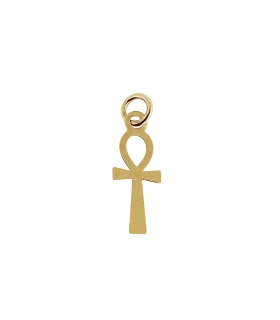 COLGANTE CRUZ DE LA VIDA ORO 18 KTES. 15