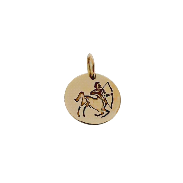 HOROSCOPO SAGUITARIO ORO 18 KTES.10 MM