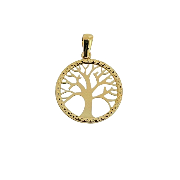 COLGANTE ARBOL DE LA VIDA ORO 18 KTES. 1