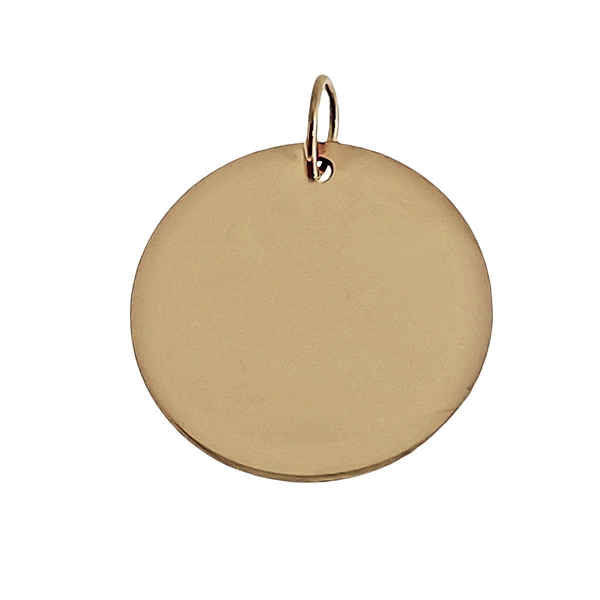 COLGANTE DISCO ORO PRIMERA LEY 12 MM.