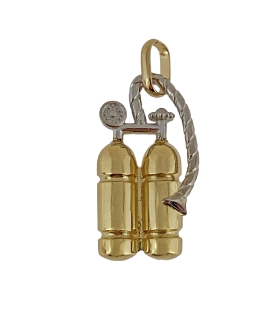COLGANTE BOMBONAS BUCEO ORO 1ª LEY 25X13