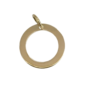 COLGANTE DISCO CALADO ORO 1ª LEY