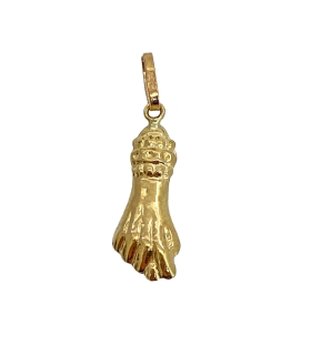 COLGANTE HIGA ORO 1ª LEY 16 X 6,50 MM.