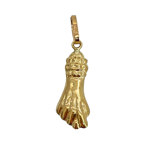 COLGANTE HIGA ORO 1ª LEY 16 X 6,50 MM.