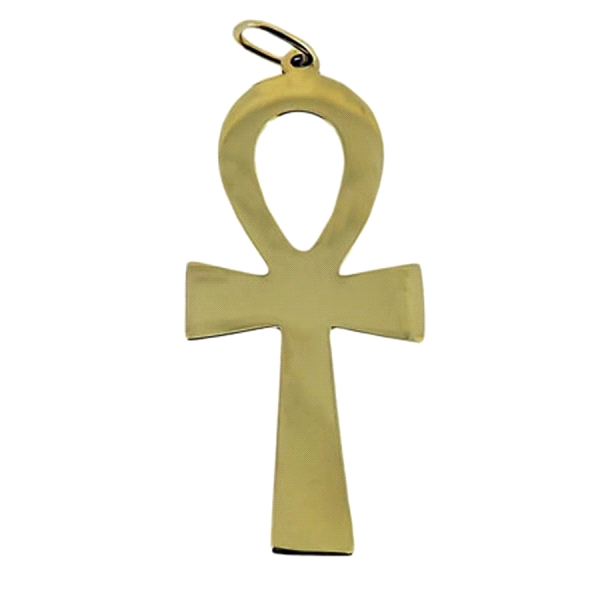 COLGANTE LLAVE DE LA VIDA ORO 1 LEY