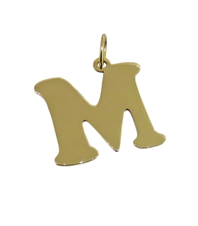 COLGANTE LETRA ORO 1ª LEY 13 X 14   M