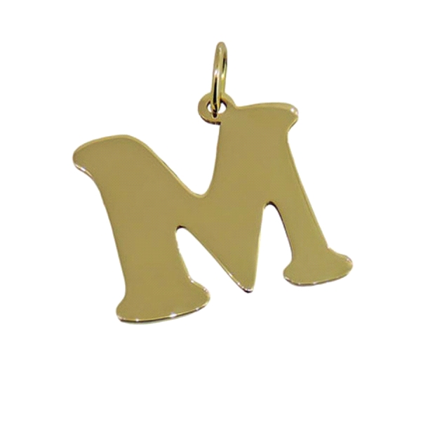 COLGANTE LETRA ORO 1ª LEY 13 X 14   M