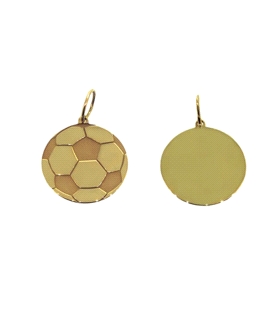 COLGANTE BALON ORO 1ª LEY 15 MM DIAMETRO