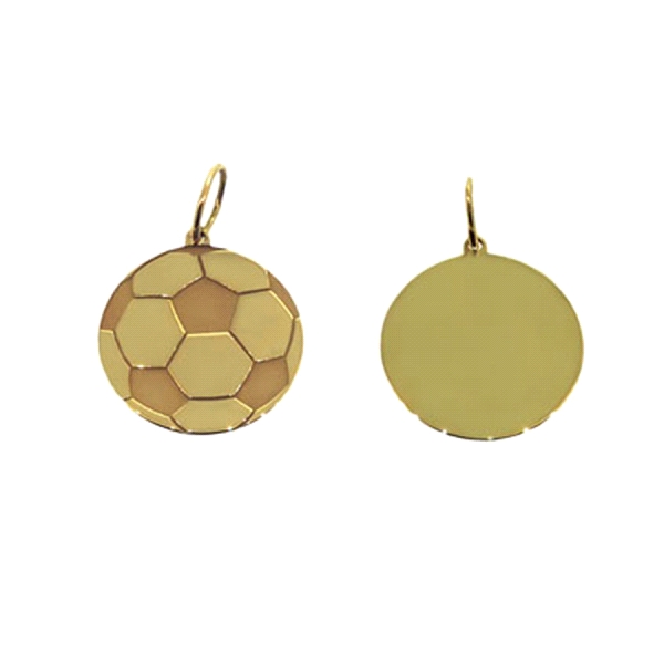 COLGANTE BALON ORO 1ª LEY 15 MM DIAMETRO