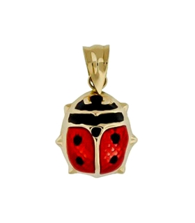 COLGANTE MARIQUITA ORO 18 KTES. 10 X 9