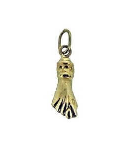 COLGANTE HIGA ORO 1ª LEY 12 X 4,50 MM.