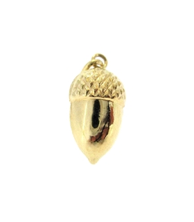COLGANTE BELLOTA 16.8X8.5 ORO 1 LEY