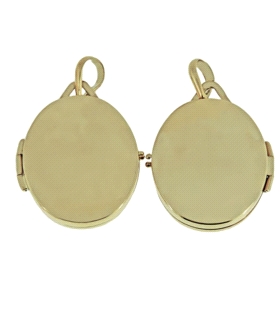 PORTAFOTOS ORO 1ª LEY 25X20 MM  DIJE