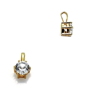 COLGANTE NOVIA 6 GARRAS ORO 1ª LEY 6 MM