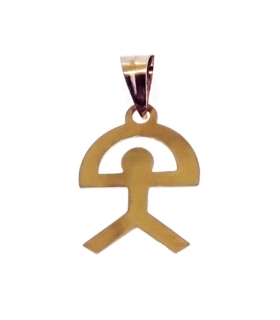 COLGANTE INDALO ORO 1ª LEY 13.90 X 10