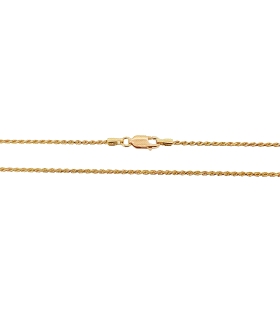 COLLAR CORDON MACIZO ORO 18 KTES. 60 CM