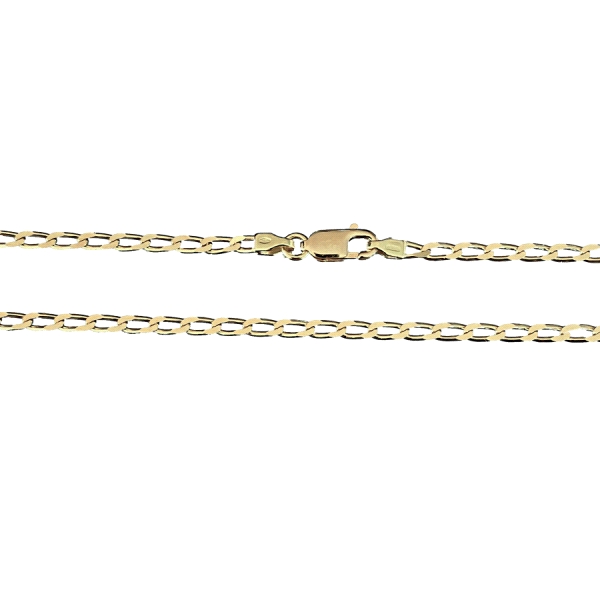 COLLAR CADENA BILBAO ORO 18 KTES. 60 CM,