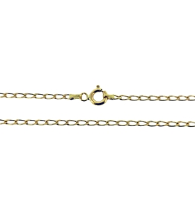 COLLAR CADENA BILBAO ORO 18 KTES. 60 CM.