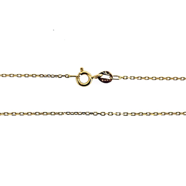 COLLAR CADENA FORZADA ORO 18 KTES. 60 CM