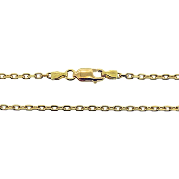 GARGANTILLA FORZADA ORO 1ª LEY 60 CM