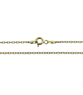 COLLAR CADENA FORZADA ORO 18 KTES. 60 CM