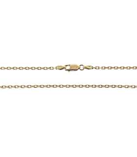 COLLAR CADENA FORZADA ORO 18 KTES. 60 CM