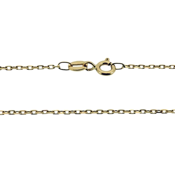 COLLAR CADENA FORZADA ORO 18 KTES.60 CM