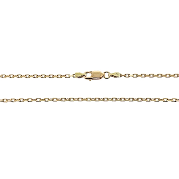 COLLAR CADENA FORZADA ORO 18 KTES. 50 CM