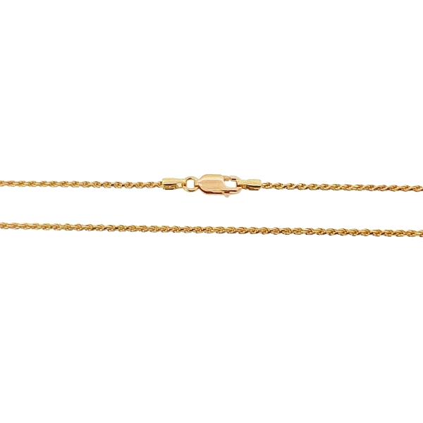 COLLAR CORDON MACIZO ORO 18 KTES. 50 CM