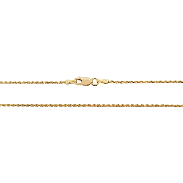 COLLAR CORDON MACIZO ORO 18 KTES. 50 CM