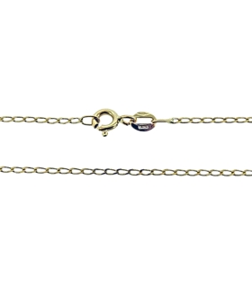 COLLAR CADENA BILBAO MUJER ORO 18 KTES.