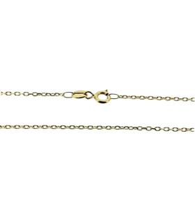 COLLAR CADENA FORZADA ORO 18 KTES. 50 CM